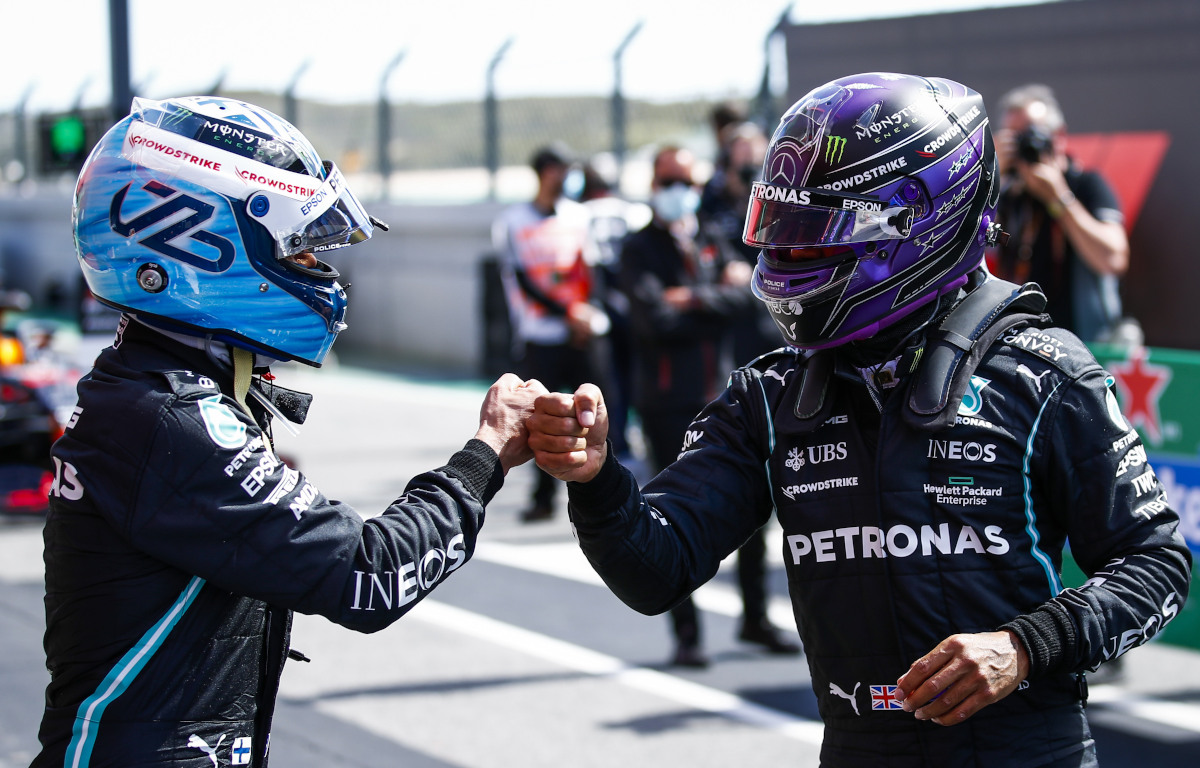 Lewis Hamilton and Valtteri Bottas