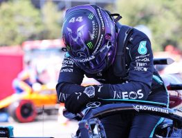 Hamilton overcame set-up anxiety to land 100th pole
