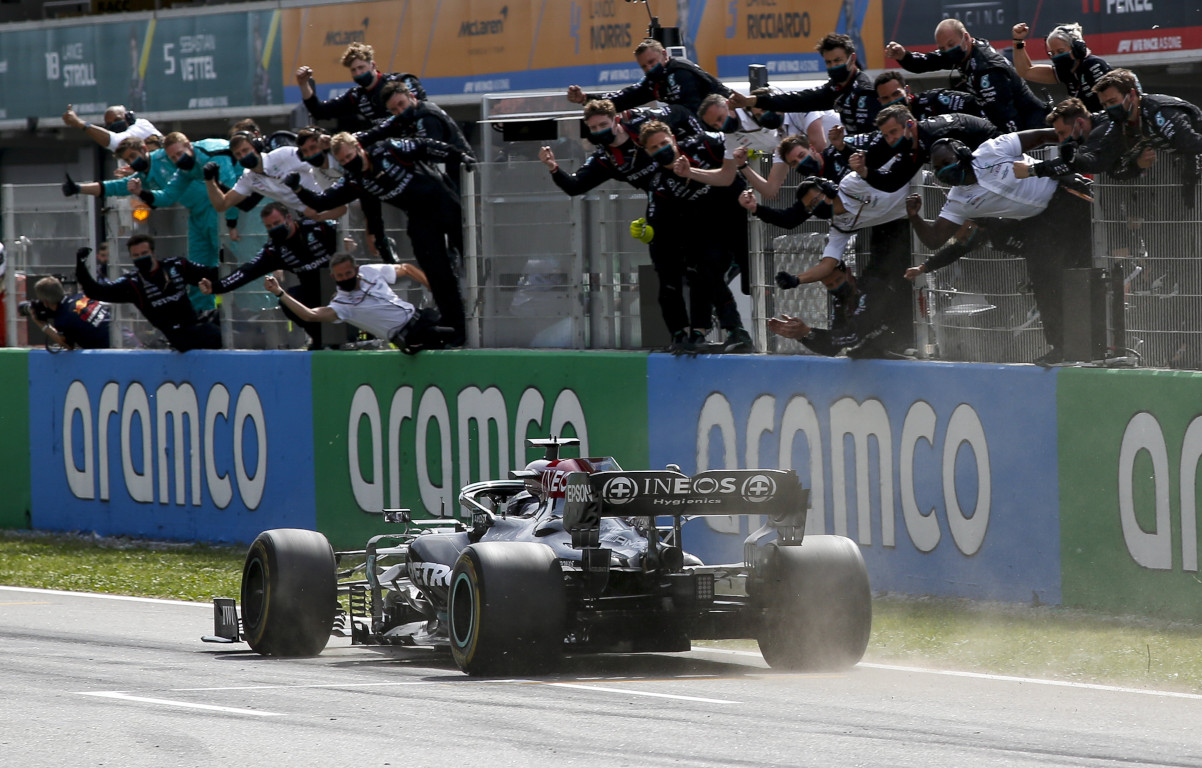 Lewis Hamilton Mercedes win