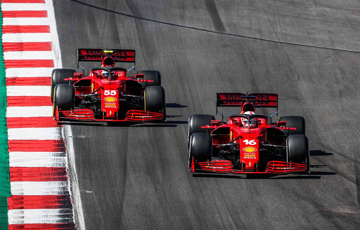 Charles Leclerc Vs Carlos Sainz Ferrari One F1 Shirt Ferrari 