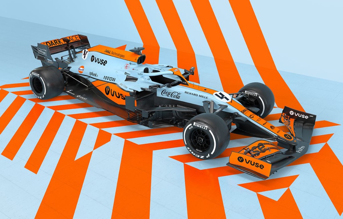 McLaren unveil striking Gulf livery for Monaco GP