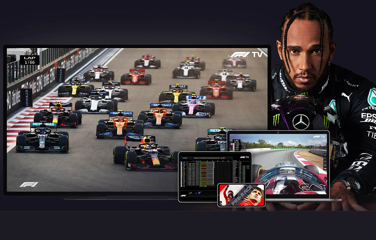 Lewis Hamilton F1TV Pro
