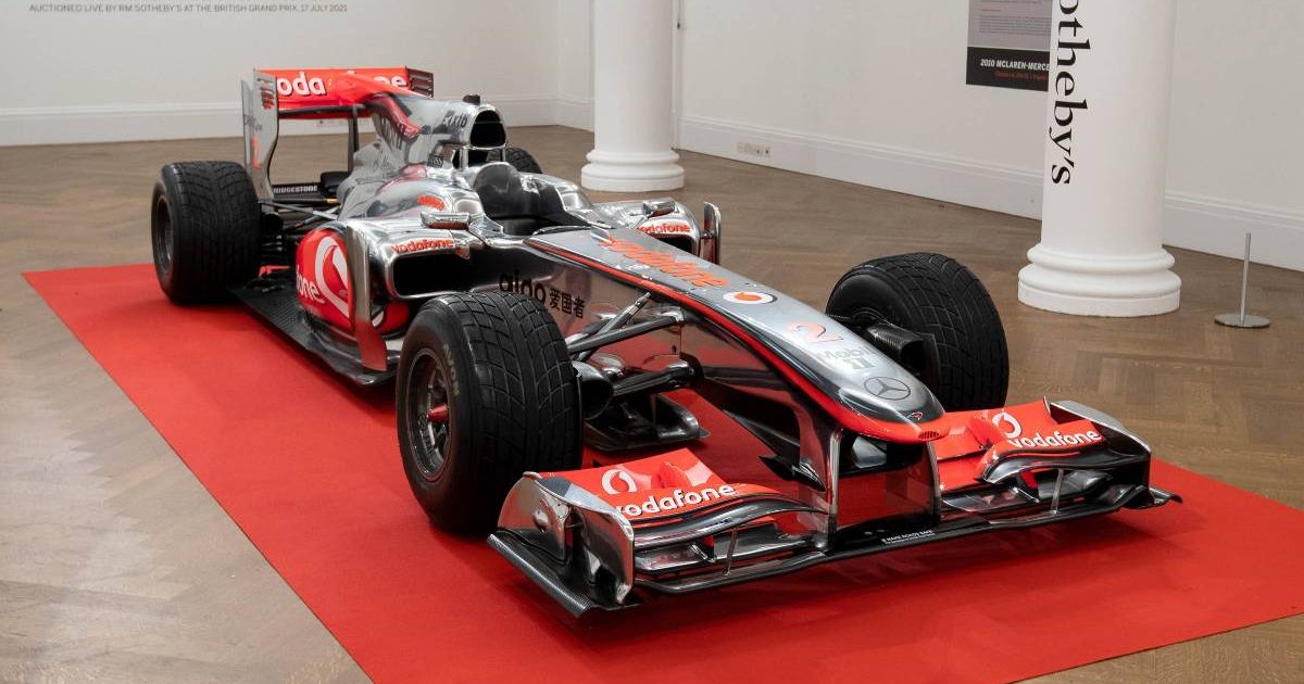 2010 Lewis Hamilton Mclaren To Be Auctioned At Silverstone Planetf1