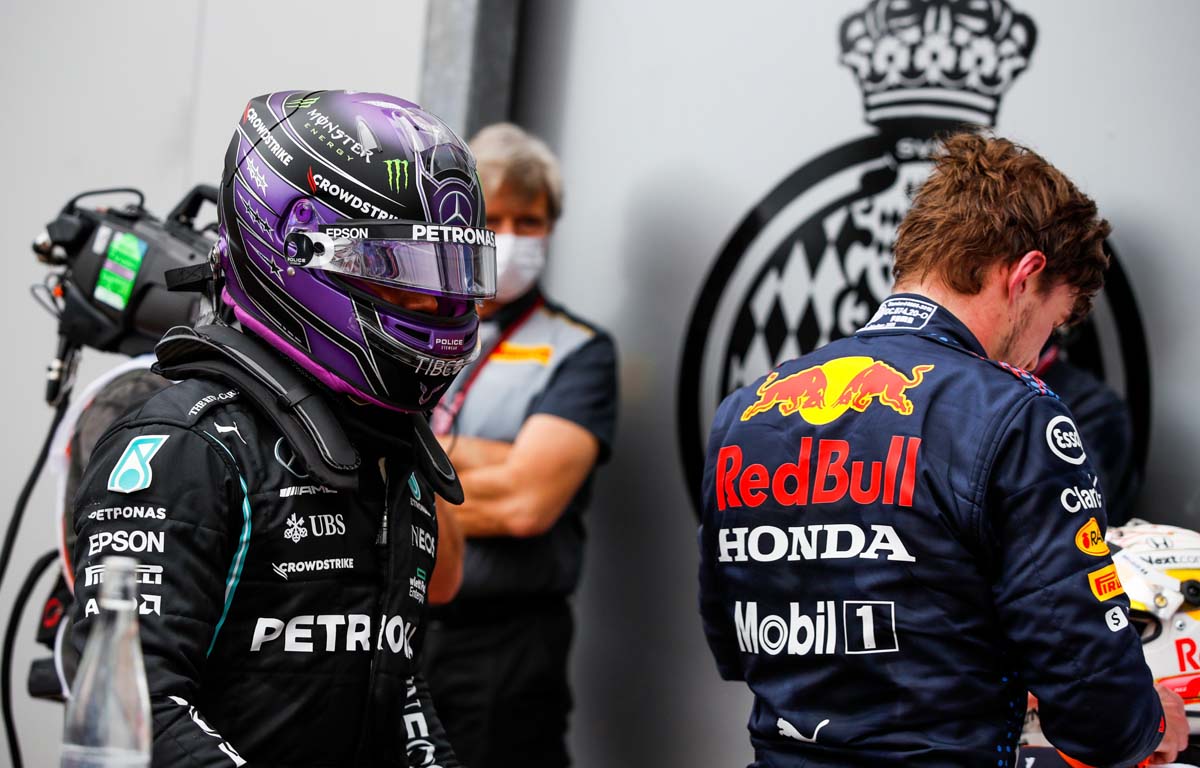 Lewis Hamilton Max Verstappen Monaco 2021 PA
