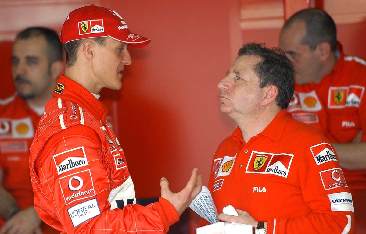 Michael Schumacher Jean Todt Ferrari