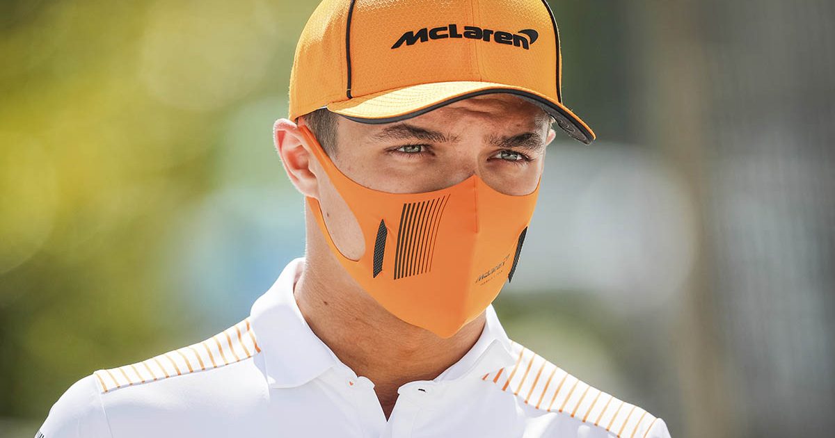 Lando Norris McLaren PA