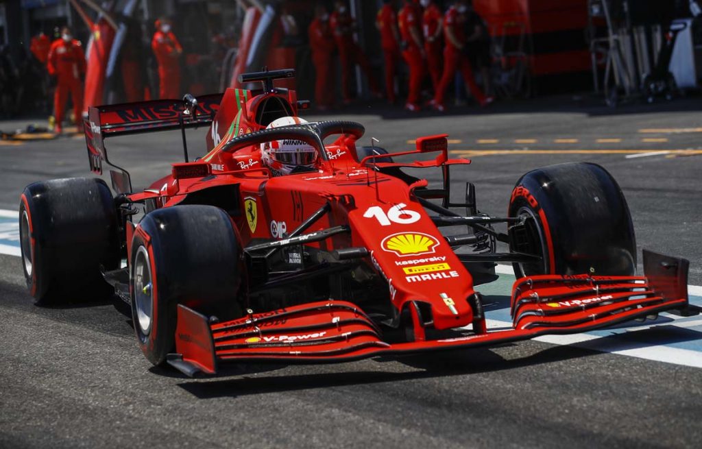 Charles Leclerc Azerbaijan GP 2021 PA