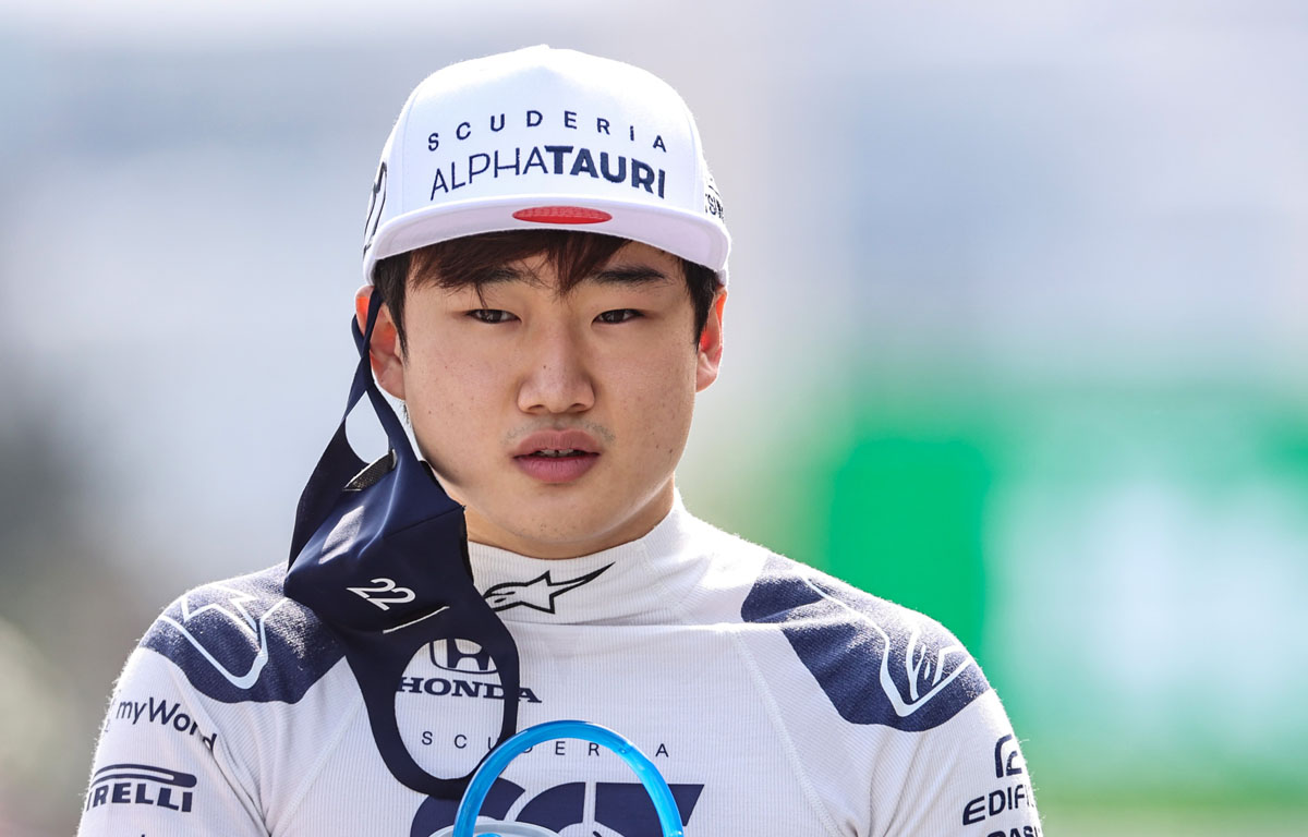 Yuki Tsunoda, AlphaTauri, Azerbaijan Grand Prix 2021