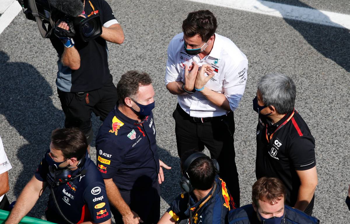 Christian Horner Toto Wolff