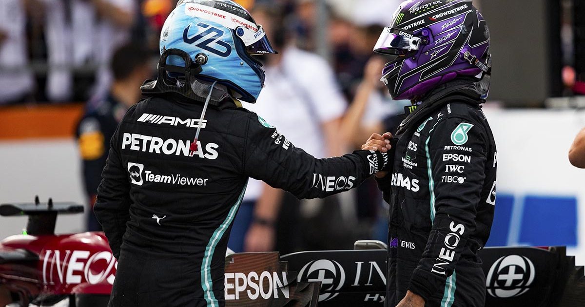 Valtteri Bottas Lewis Hamilton Mercedes
