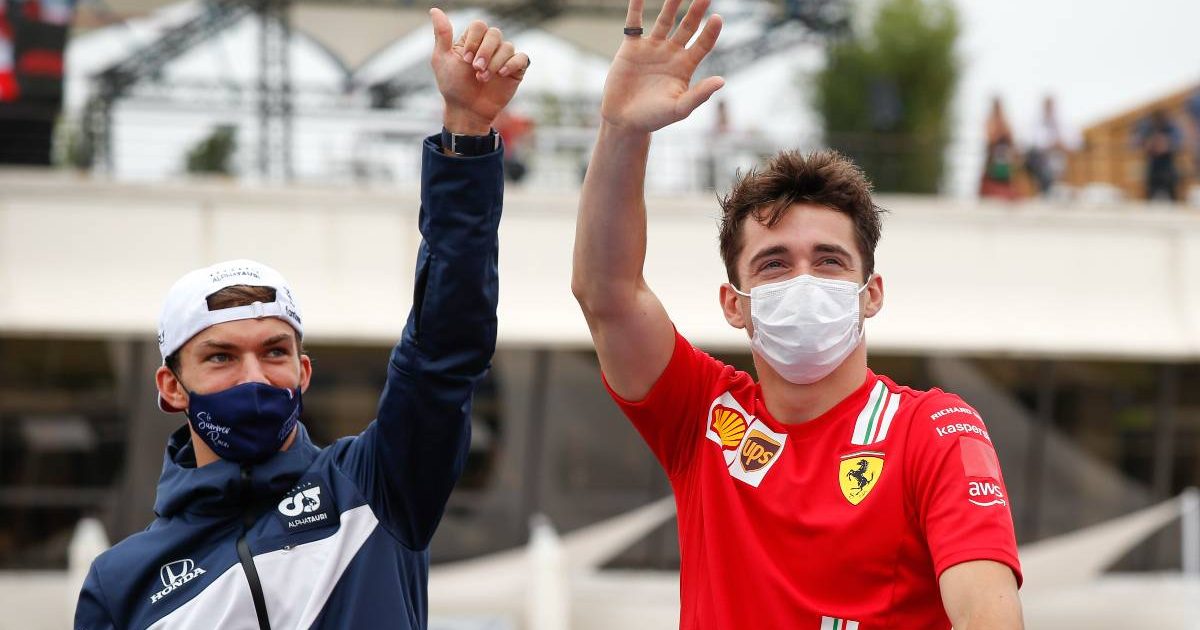 Pierre Gasly Charles Leclerc