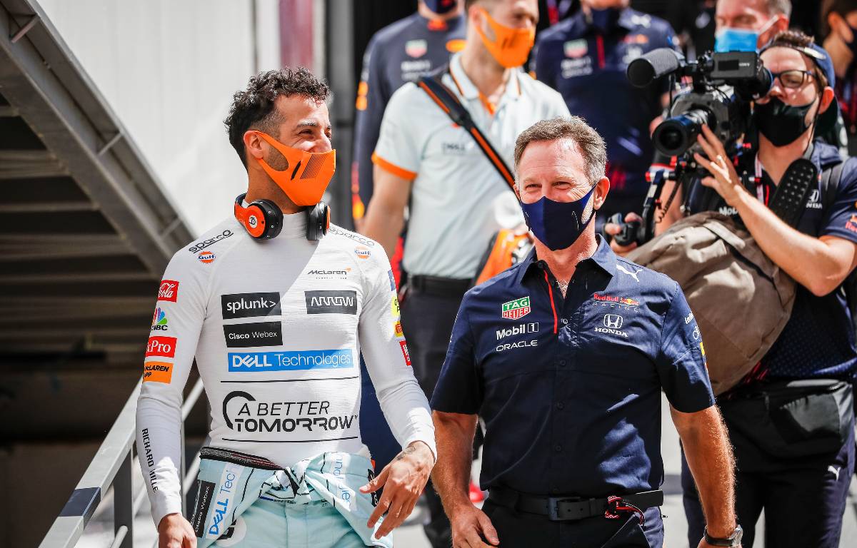 Daniel Ricciardo Christian Horner