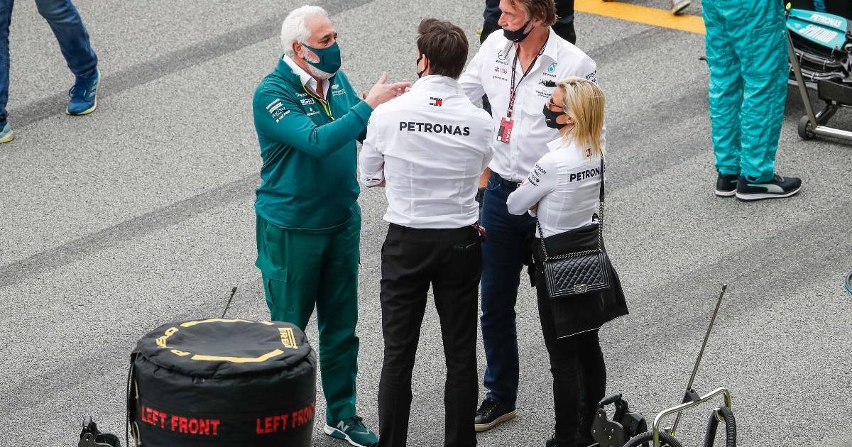 Lawrence Stroll, Toto Wolff, Sir Jim Ratcliffe