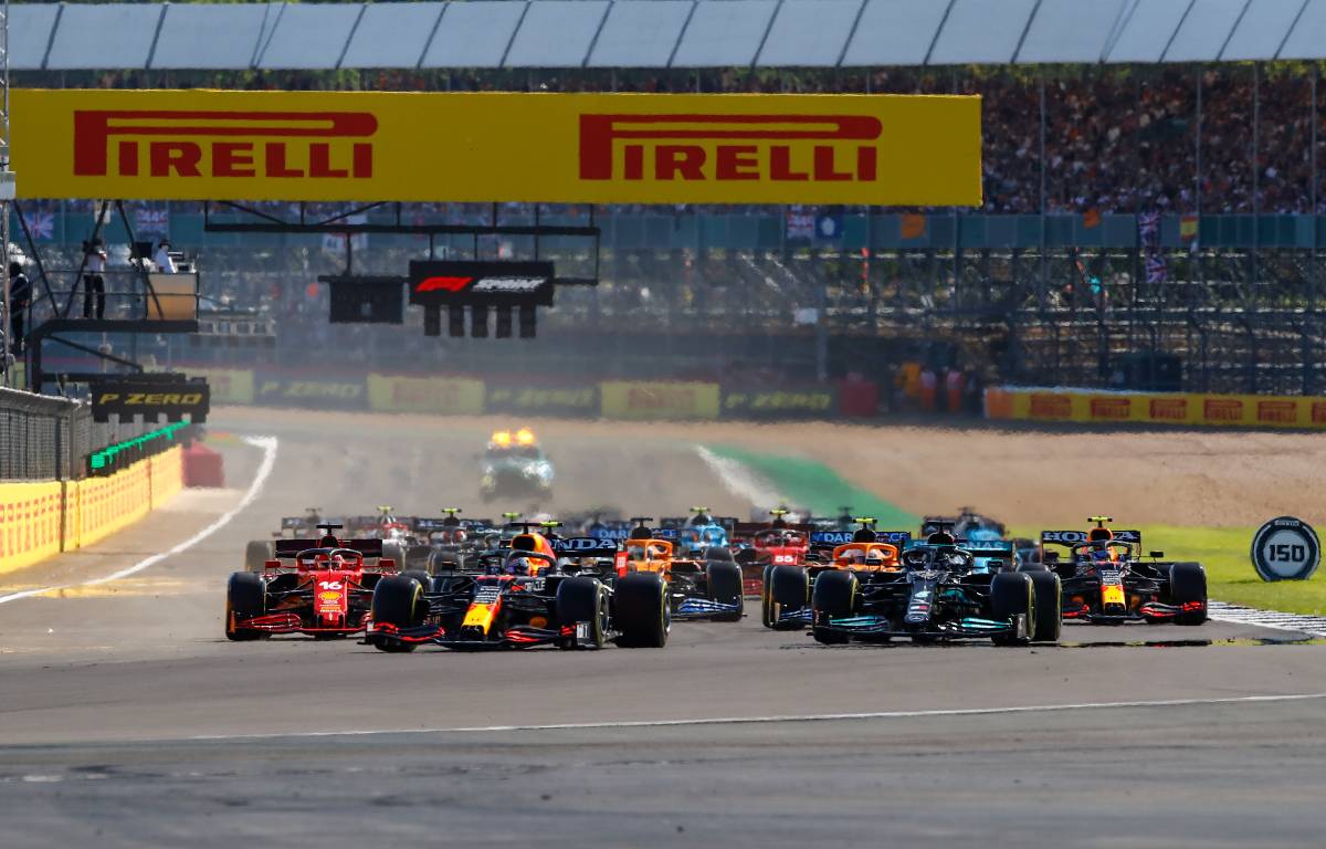 Formula 1 British Grand Prix sprint qualifying start