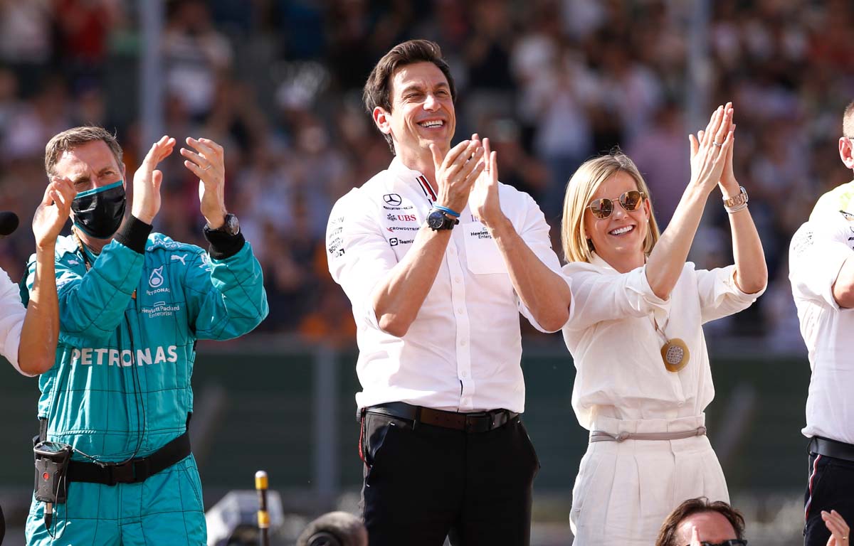 Toto Wolff Lewis Hamilton The Contrary Of A Dirty Driver Planetf1 Planetf1