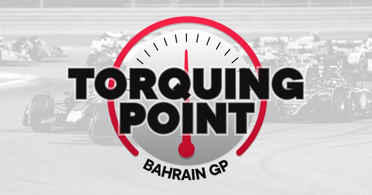 Torquing Point logo. Bahrain GP March 2022.