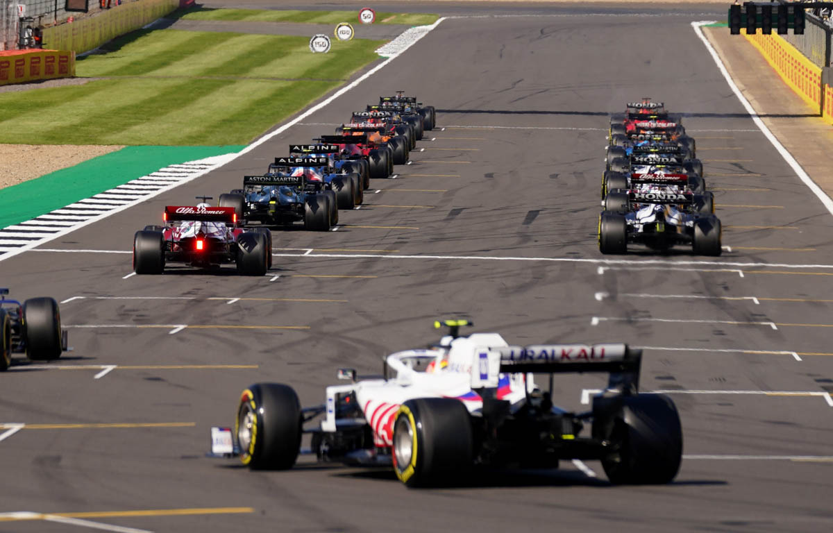 Sprint排位赛, Silverstone, July 2021.