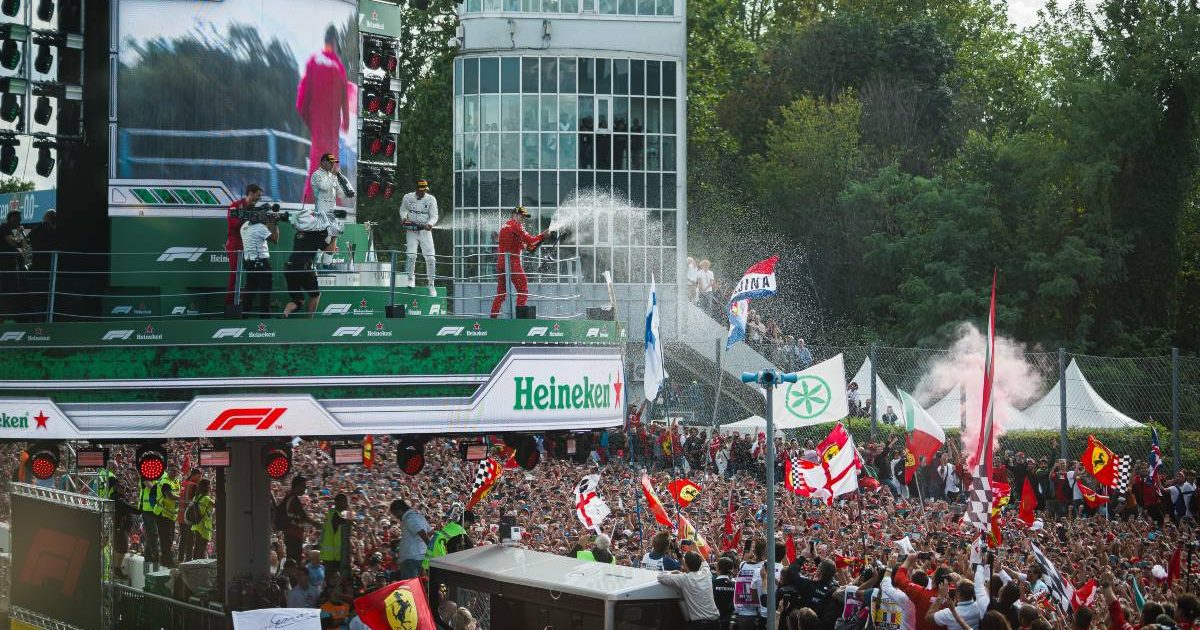 2019 Italian Grand Prix podium