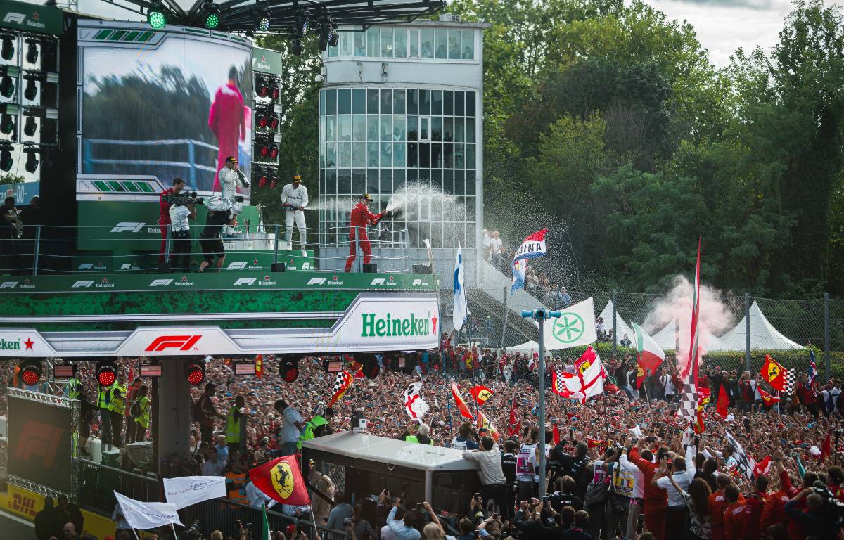2019 Italian Grand Prix podium
