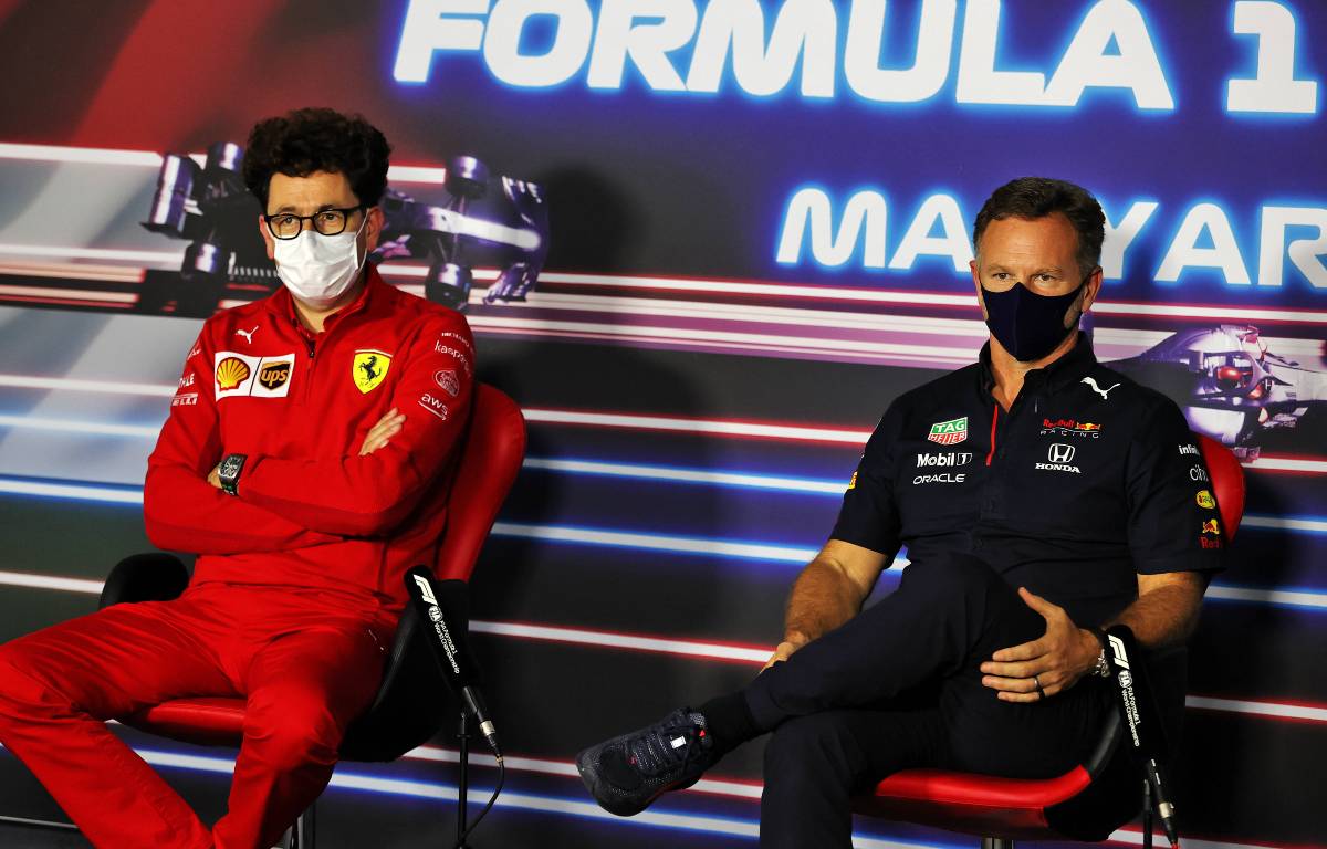 Mattia Binotto Christian Horner