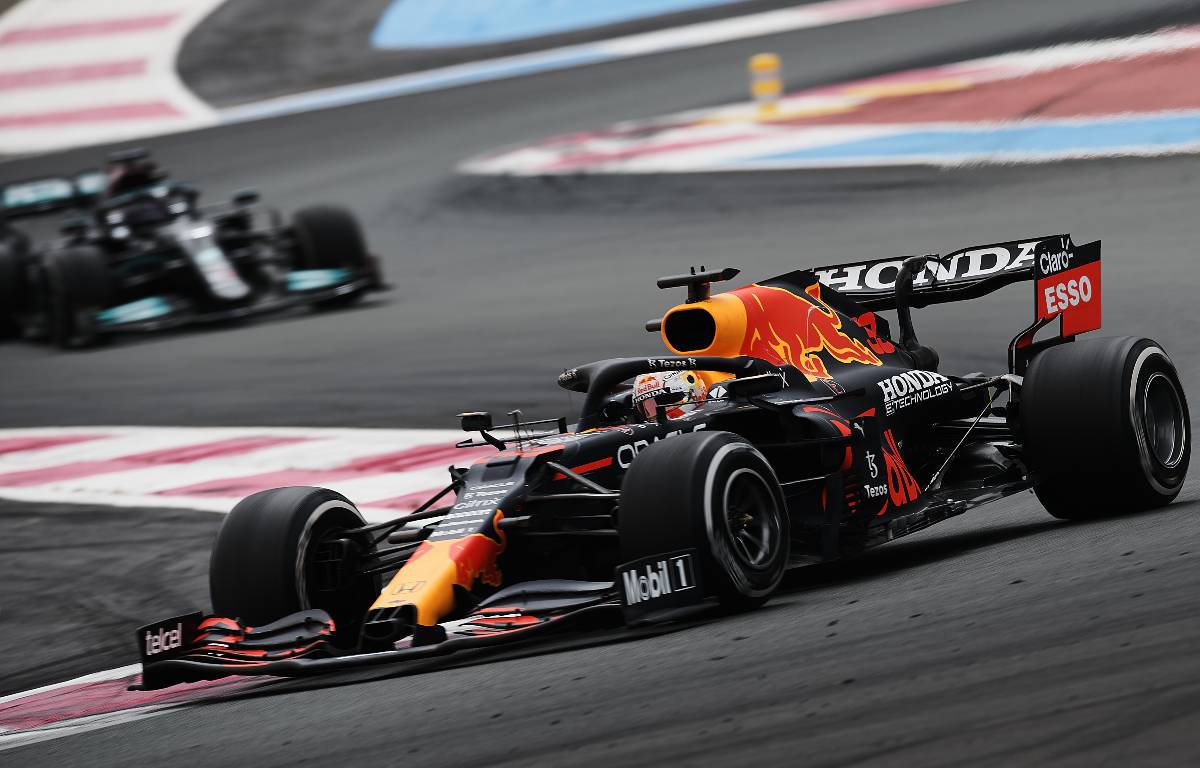 Max Verstappen (Red Bul) during the French Grand Prix. Paul Ricard June 2021.