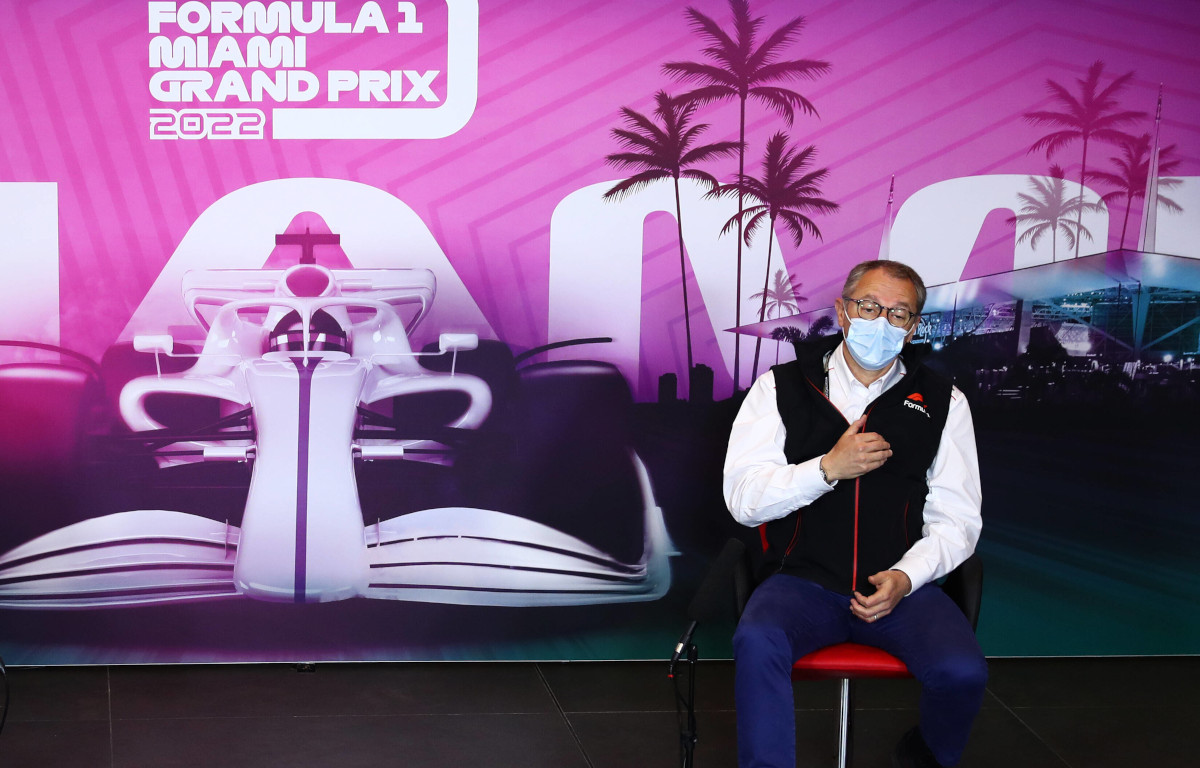 F1 CEO Stefano Domenicali speaks about the Miami Grand Prix. Imola May 2021