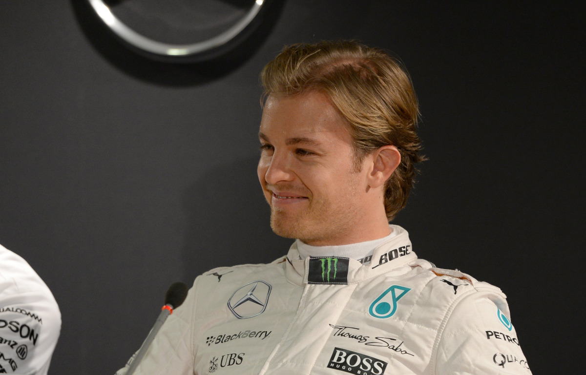 Nico Rosberg faces the media after the 2015 season. Germany December 2015.