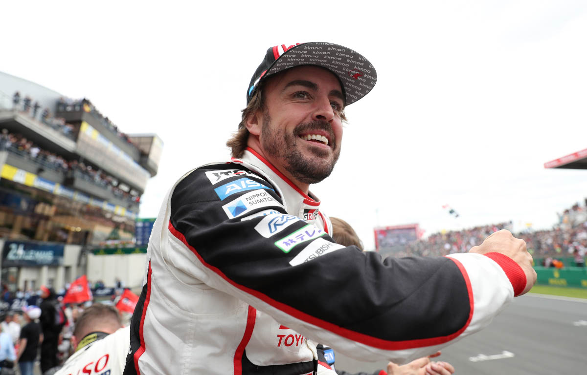 Fernando Alonso wins the 2018 24 Hours of Le Mans.