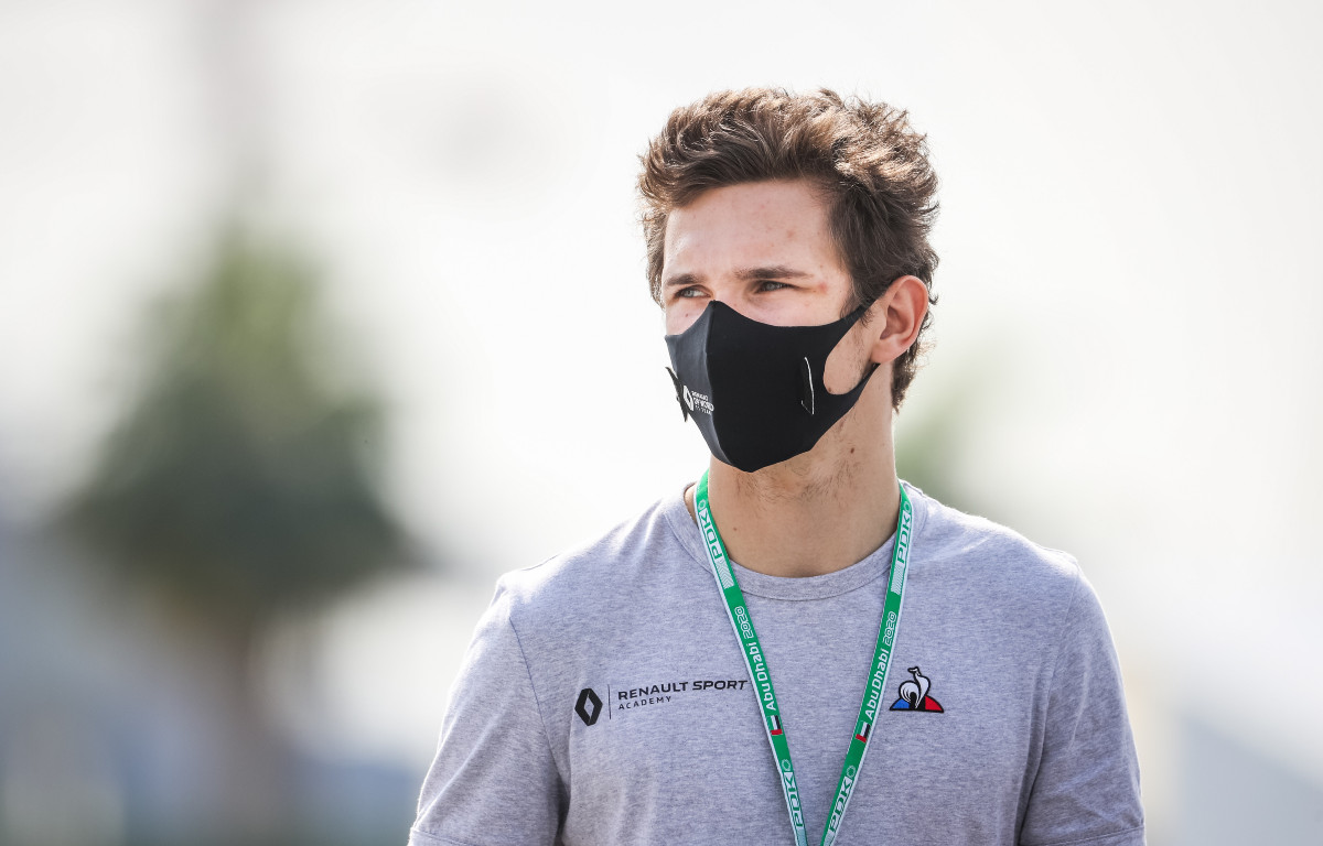 Christian Lundgaard at the Abu Dhabi Grand Prix. December 2020.