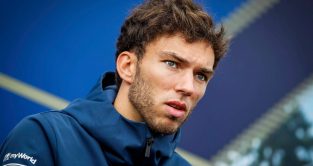 Pierre Gasly speaking prior to the Belgian Grand Prix. August, 2021.