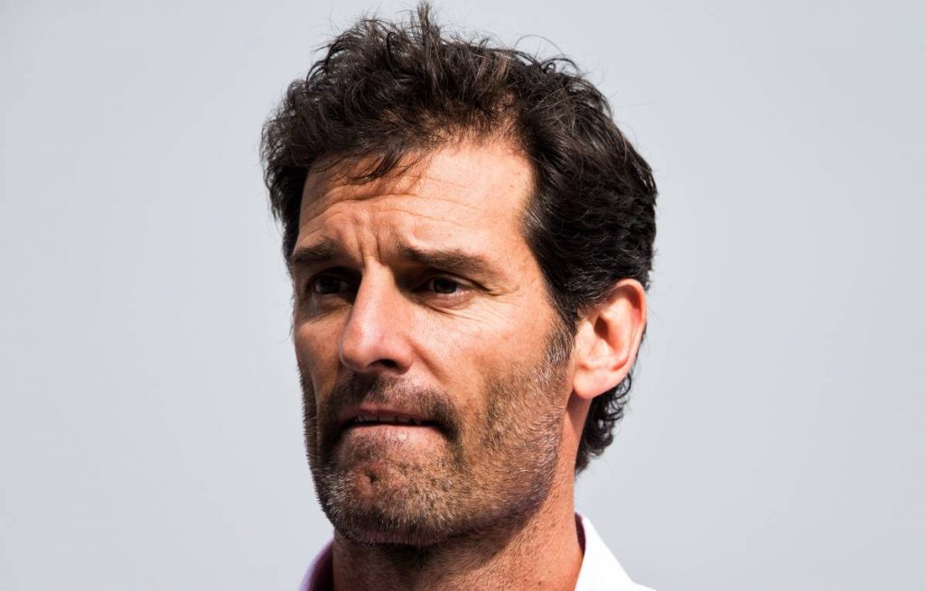 Mark Webber at the British Grand Prix. Silverstone July 2019.