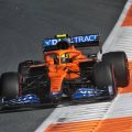 Lando Norris，McLaren，在荷兰GP的星期五练习期间。9月2021年。