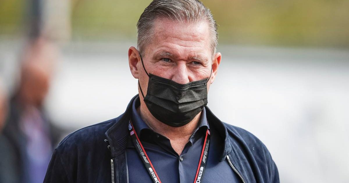 Jos Verstappen attends the Dutch Grand Prix. September 2021.