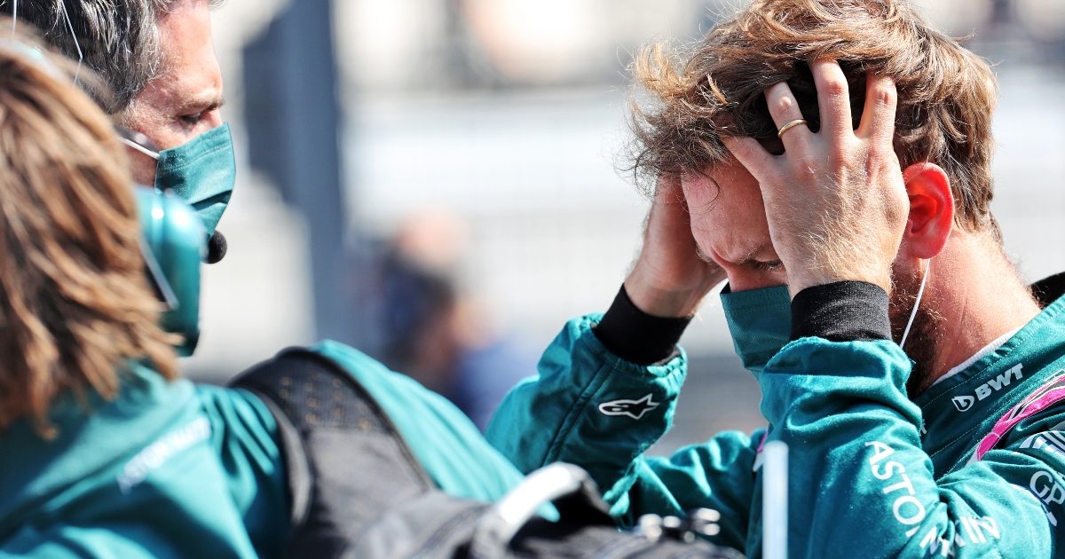 Sebastian Vettel on the grid. Netherlands September 2021