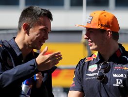 Albon impressed by Verstappen’s ‘ability to not worry’