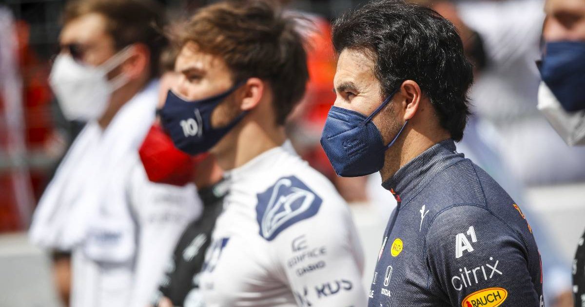 Sergio Perez and Pierre Gasly on the Styrian GP grid. Austria, June 2021.