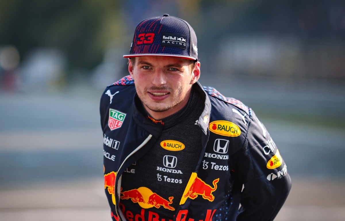 Max Verstappen removing his Red Bull race suit. Italy, September 2021.