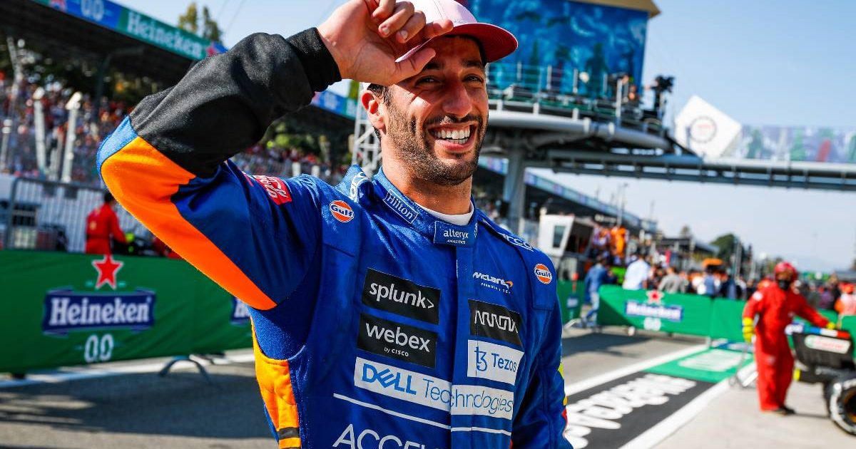 Daniel Ricciardo delighted after Monza win.