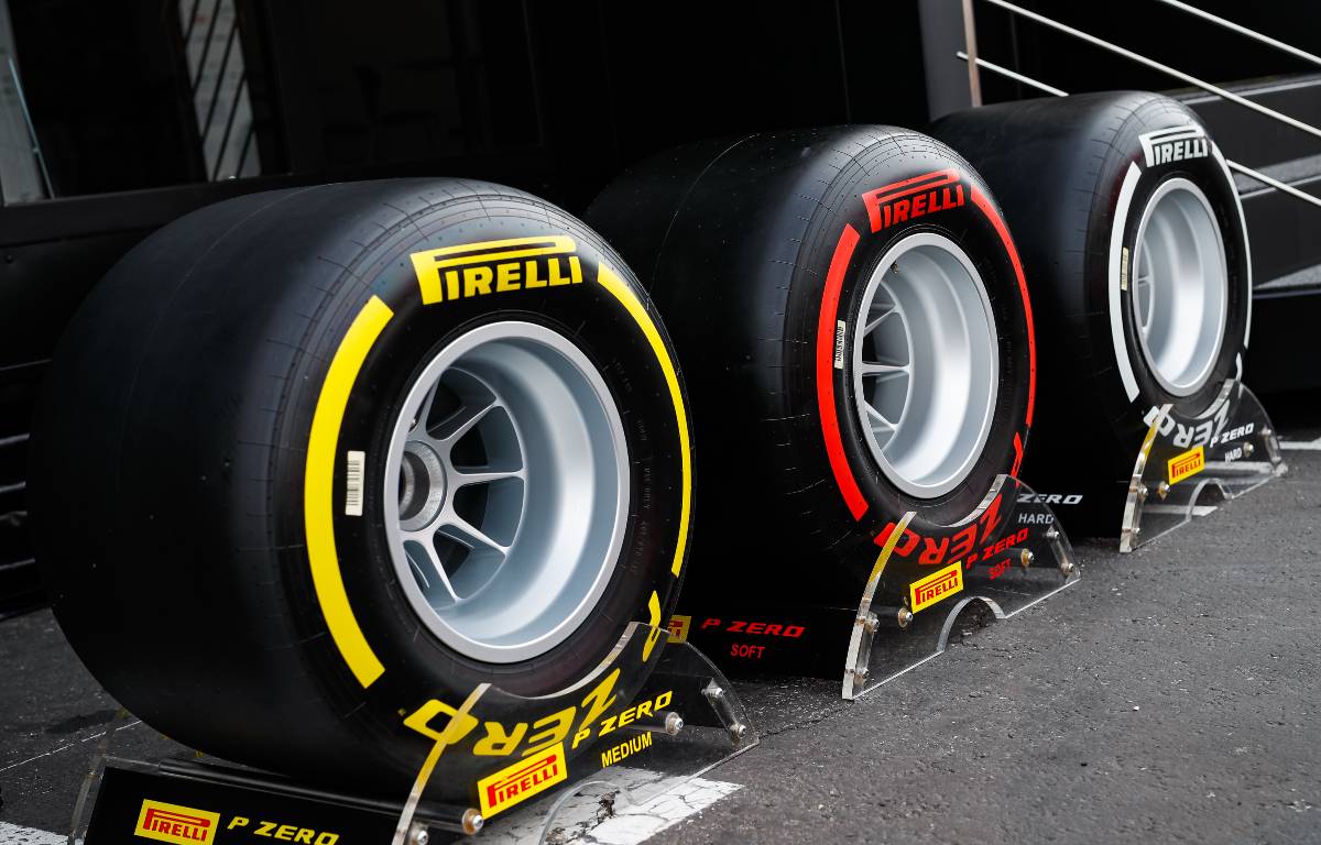 Pirelli dry compounds at the French Grand Prix. June 2021.