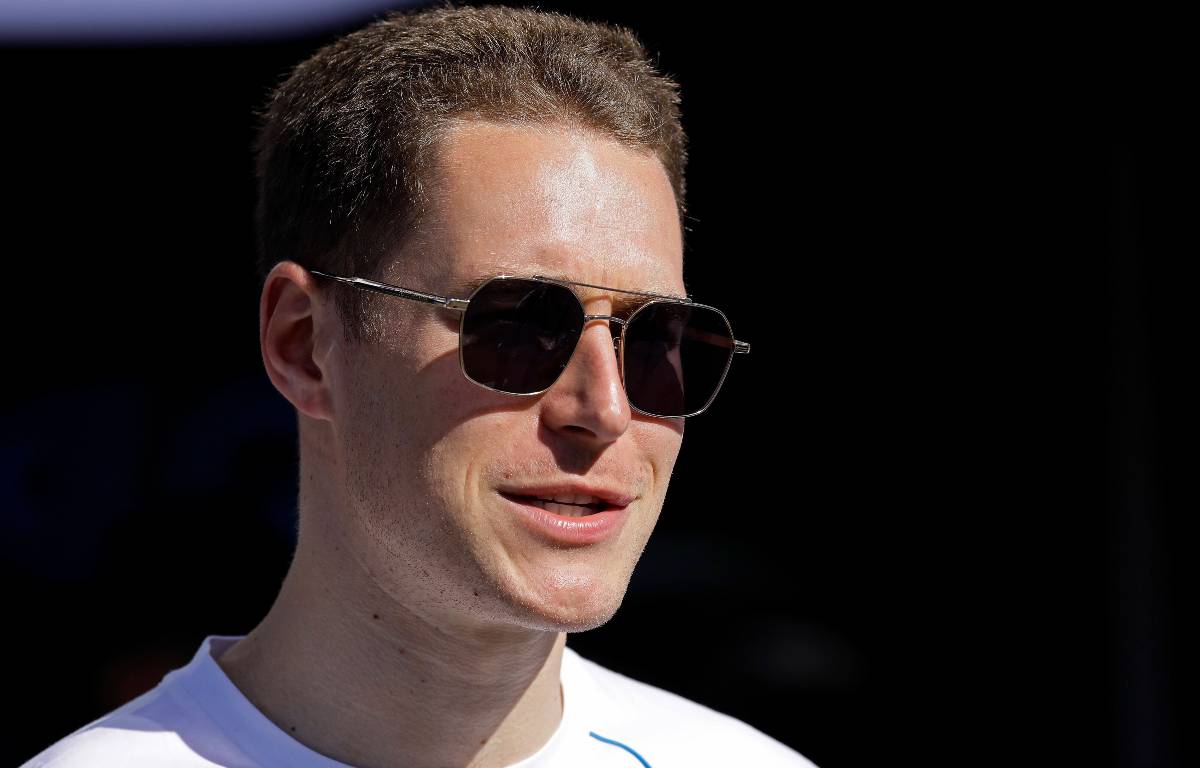 Stoffel Vandoorne pictured wearing sunglasses. Marrakesh February 2020.