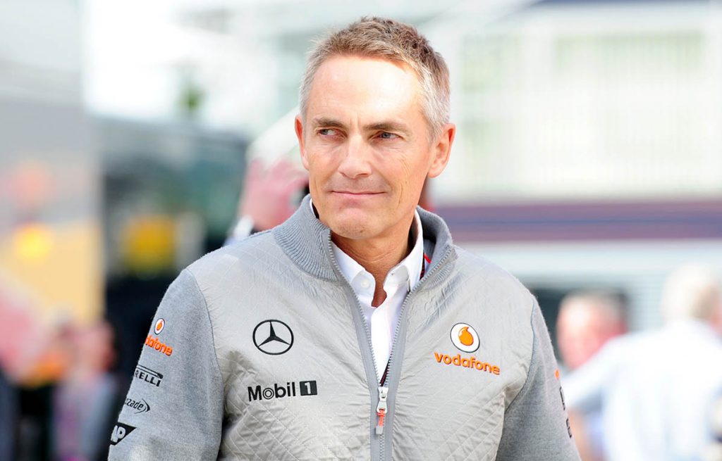 Martin Whitmarsh back in McLaren days, now appointed by Aston Martin. Silverstone 2013