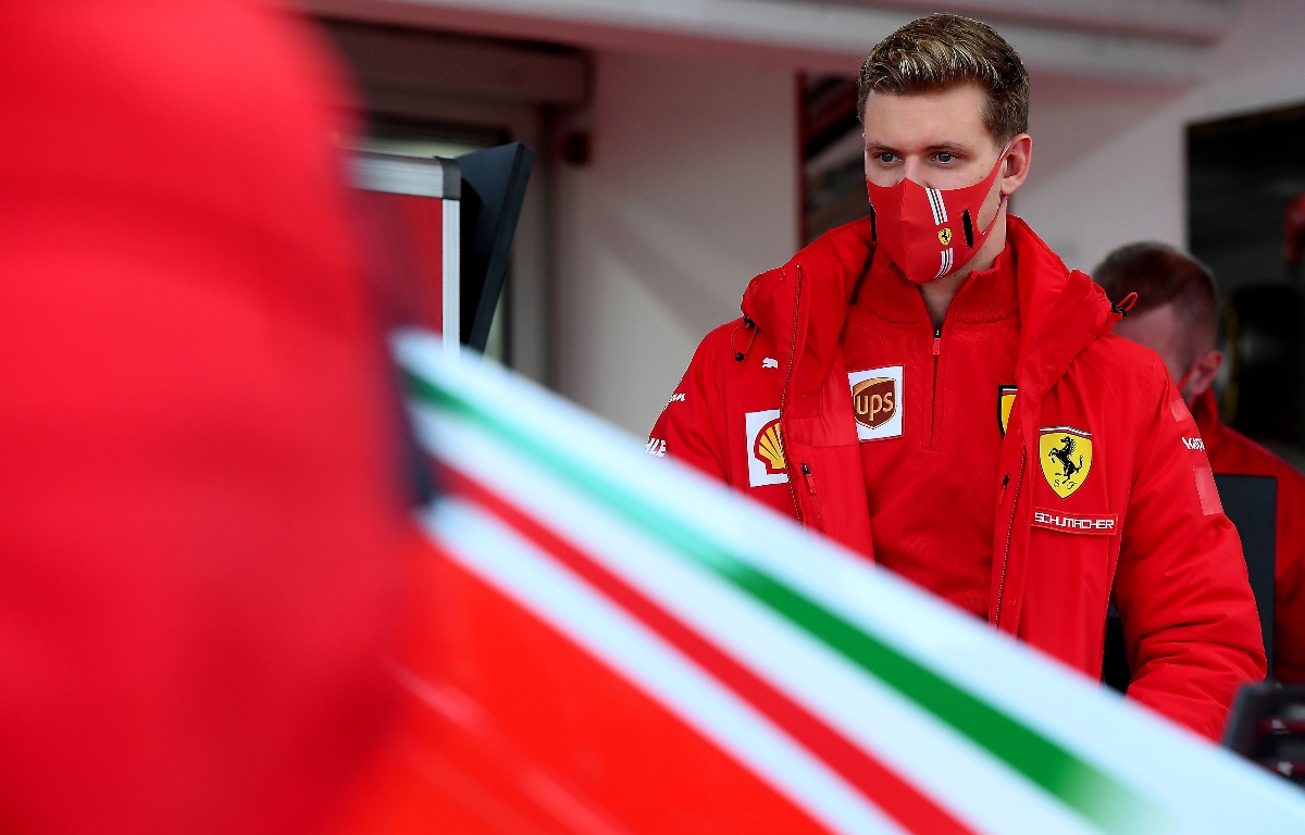 Mick Schumacher testing for Ferrari. Italy January 2021