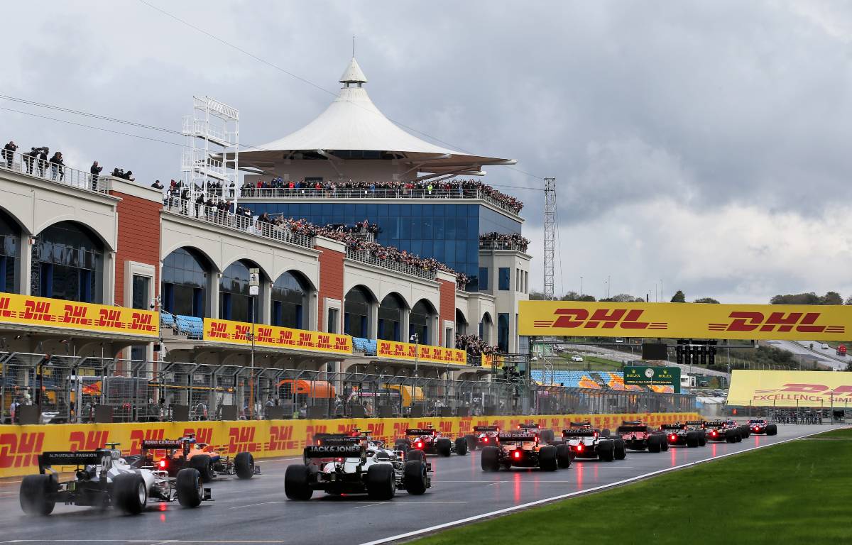 The 2021 Turkish Grand Prix starting grid. November 2020.