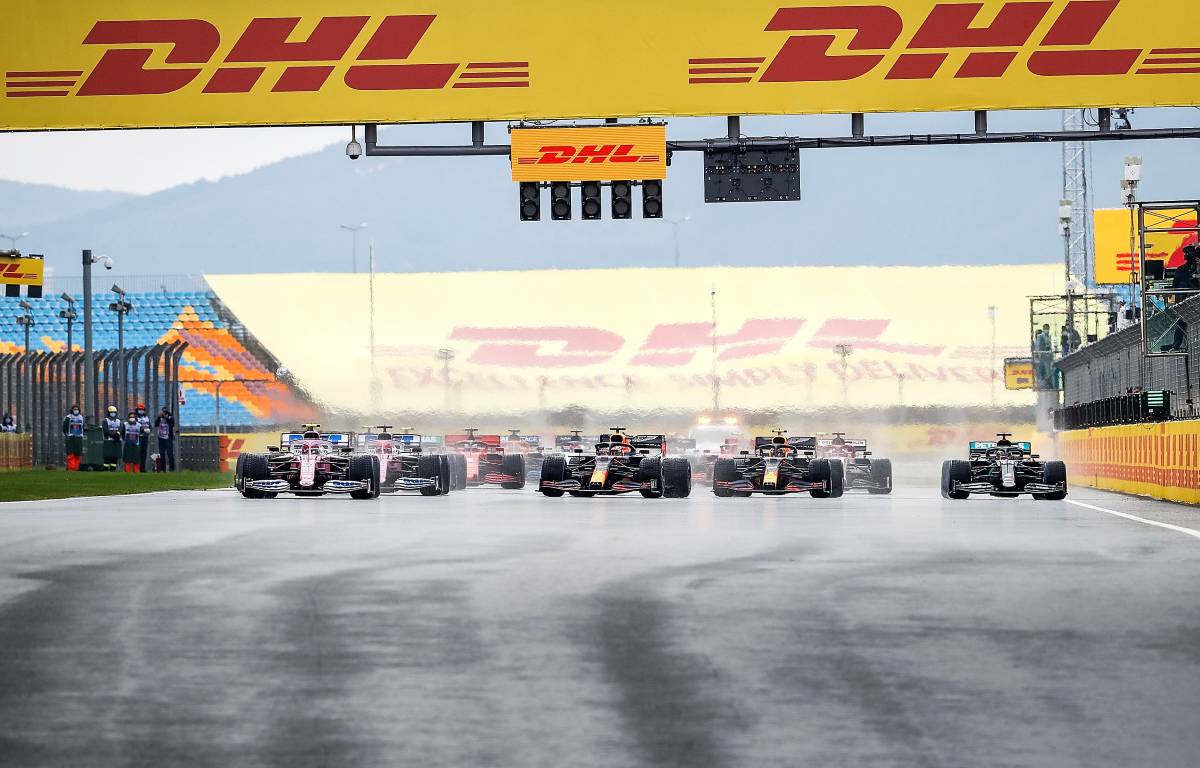 The 2020 Turkish Grand Prix gets underway. November 2020.