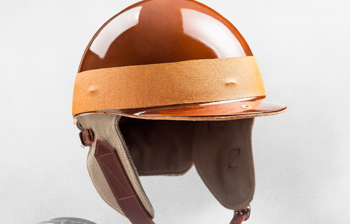 Juan Manuel Fangio helmet for Mexican pole sitter. Mexico October 2021