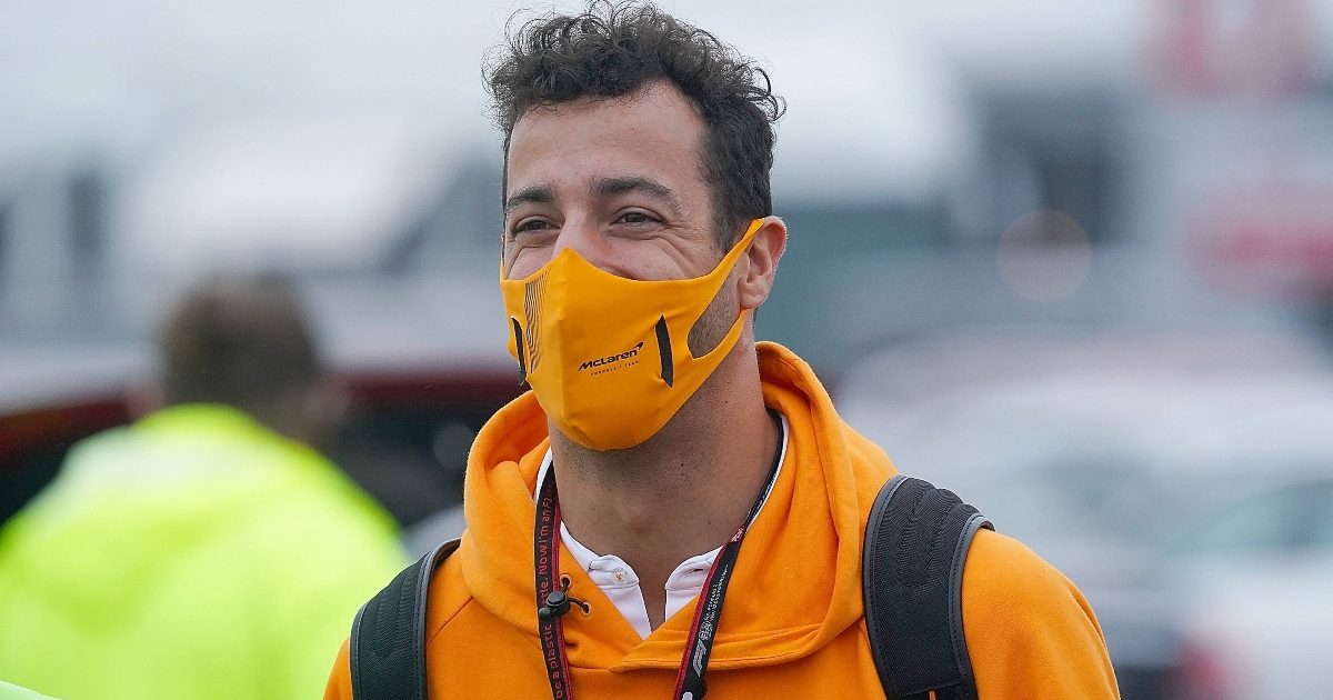 丹尼尔Ricciardo微笑。土耳其2021年10月