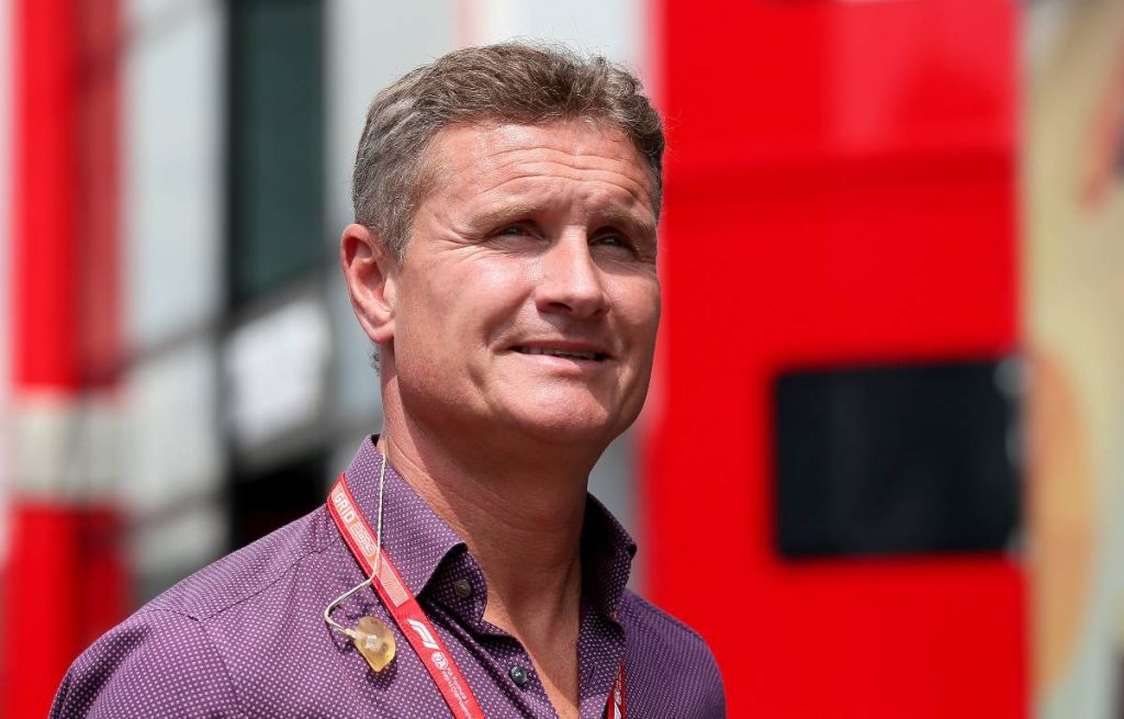David Coulthard in the German GP paddock. Hockenheim July 2019.