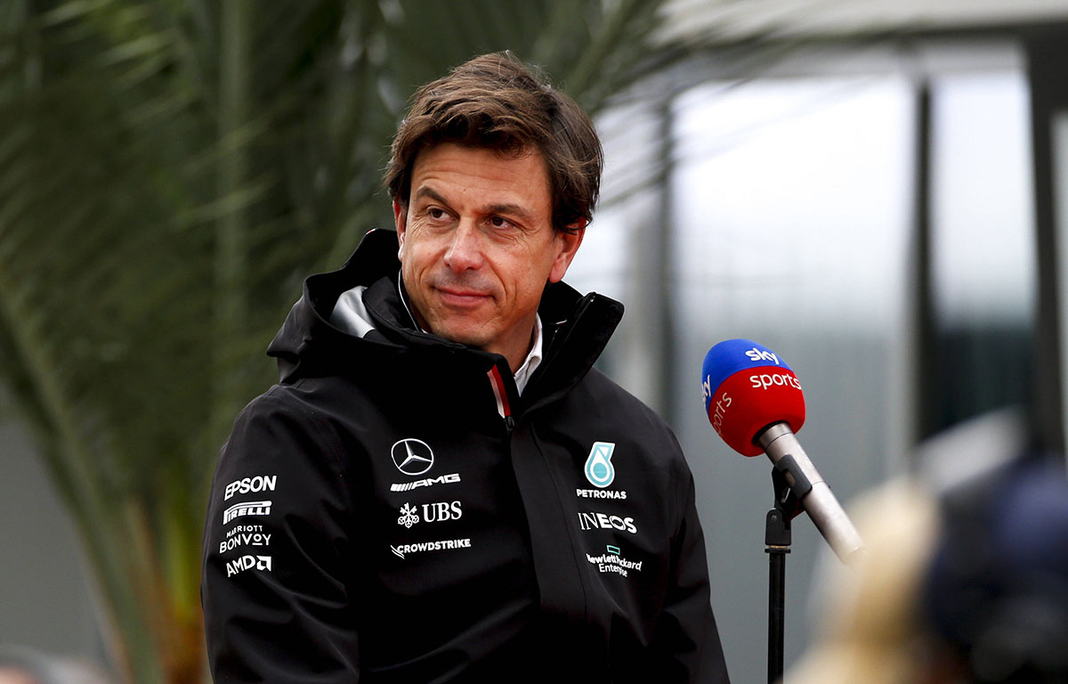 Toto Wolff Title Pressure Discussion All Bull Talk In The Media Planetf1