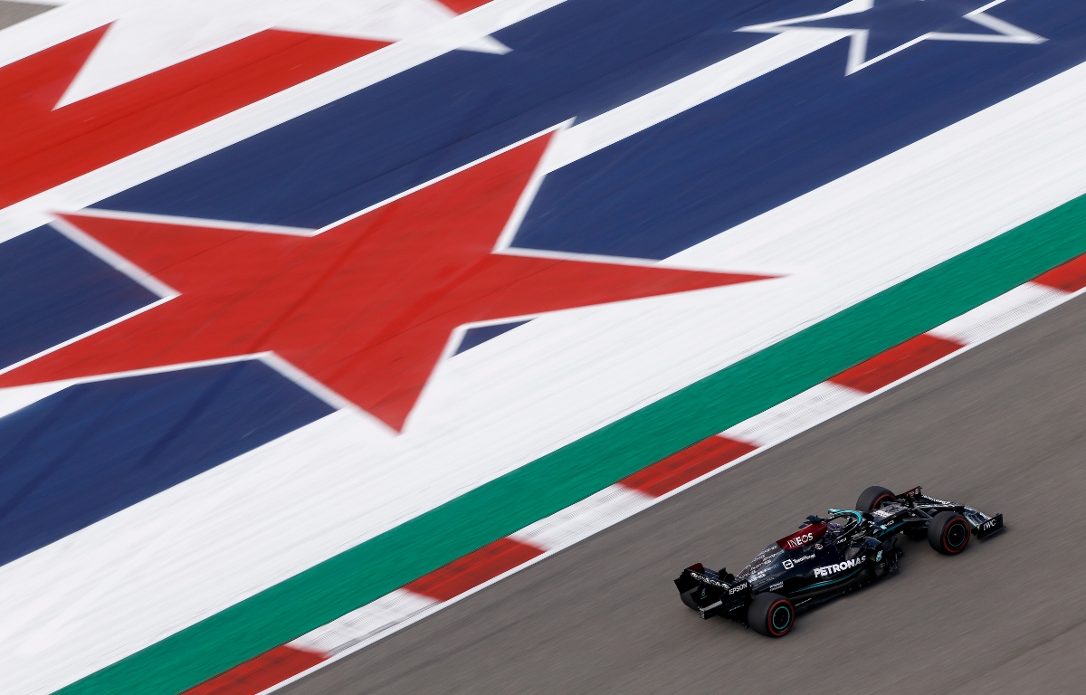 Lewis Hamilton at the Circuit of The Americas. United States October 2021