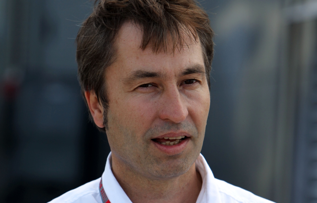 Heinz Harald Frentzen excited after having a go in a very realistic F1 simulator PlanetF1